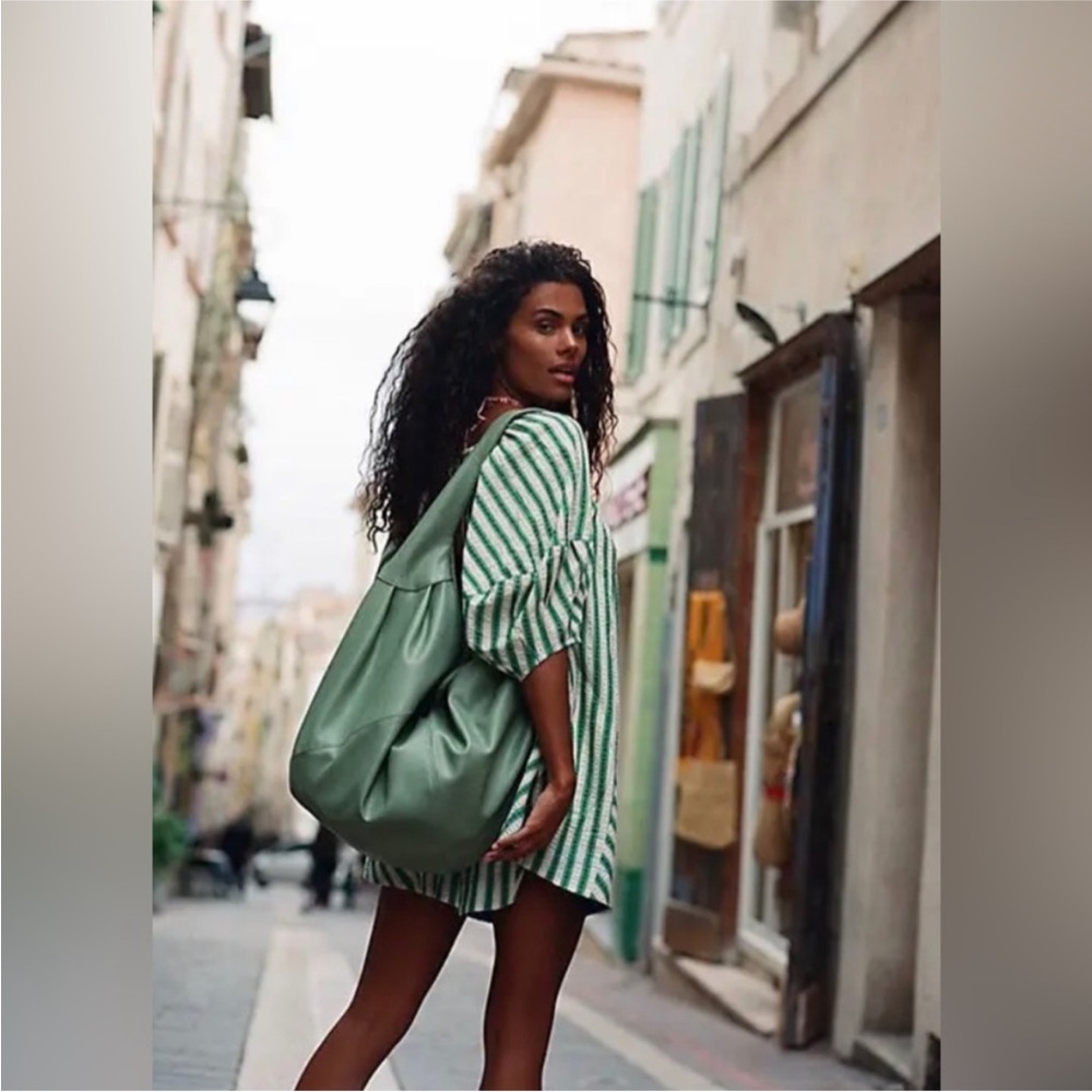 Free People Green Shoulder Bag
